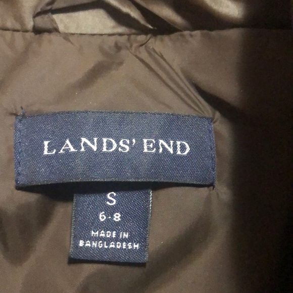 Lands' End Jackets & Coats Lands End Down Jacket Small Brown Poshmark
